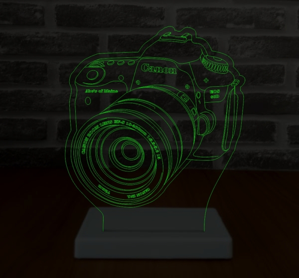 Luminária  LED - Camera Cannon