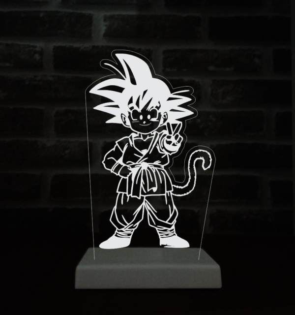 Luminária  LED - Goku corpo