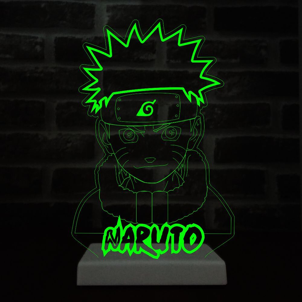 Luminária  LED - Naruto Rosto