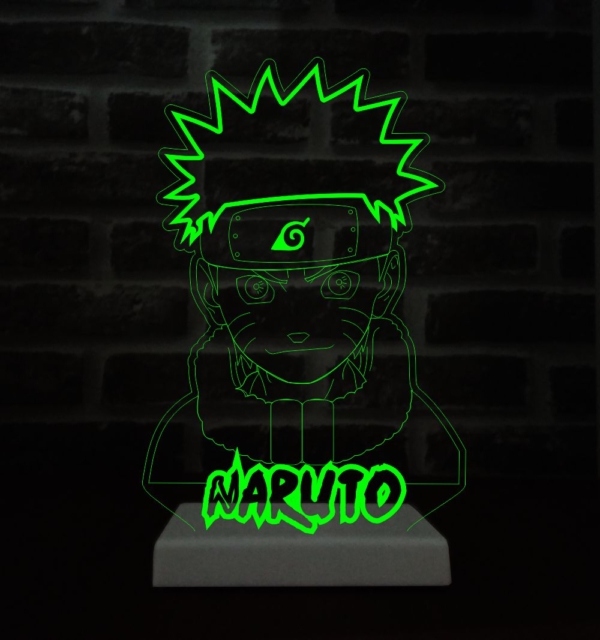 Luminária  LED - Naruto Rosto