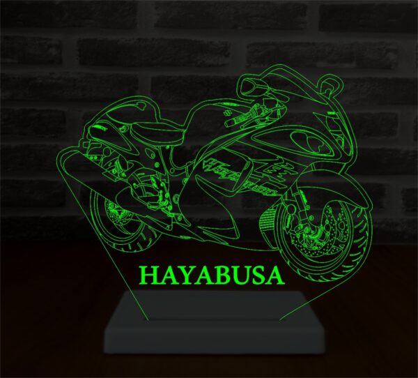 Abajur LED Luminária com bateria e carregador -  Hayabusa